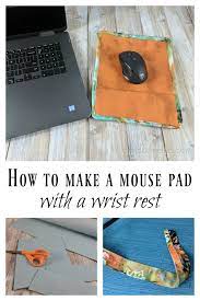 Diy Mouse Pad With Wrist Rest Diy Mouse Pad Wrist Rest Mouse Pad