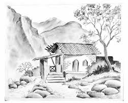 Epingle Par Laetitia Guiot Sur Disegnipatry En 2020 Croquis De Paysage Dessin Paysage Dessin Poisson