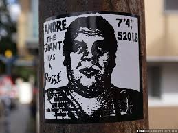 The andre the giant has a posse poster took off with skater / hip hop culture who plastered the image all over the east coast and eventually nationwide in the united states. Andre The Giant Has A Posse Ldngraffiti