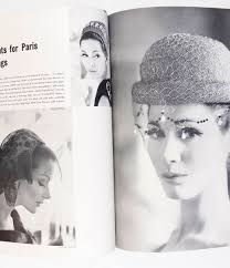 Jean Shrimpton INTERNATIONAL FASHION FOLIO Dior VTG Autumn 1961 Harper's  Bazaar