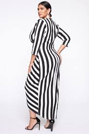 Black And White Striped Midi Dress Keep Holding On Stripe Midi Dress Black White Striped Midi Dress Black Midi Dress Midi Dress