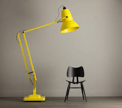 Big Desk Lamp Office Interior Workspace Decor Workinterior Chair Yellow Lamp Giant Floor Lamp Anglepoise Lamp Anglepoise