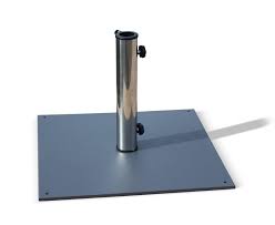 We also have a selection of parasol bases that come in a variety of material and weight. Medium Square Stainless Steel Parasol Base 13kg