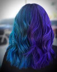 Brittany Holland Pulpriot On Instagram Total Overhaul Today For This Pretty Lady Swipe Though To See Our Before Split Dyed Hair Two Color Hair Split Hair