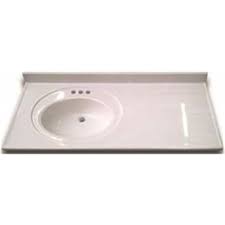 Explore info on marble bathroom countertops, and get ready to install an extremely durable and elegant countertop in your bath space. Solid White 22x37 Cultured Marble Premier Bathroom Vanities Cabinets 2474646 Bathroom Vanity Top With Left Recessed Bowl Kitchen Bath Fixtures Tools Home Improvement Fcteutonia05 De