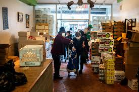 Bronxworks runs two food pantries at the morris innovative senior center and the heights both pantries operate twice a month, once for senior citizens and once for the general community. Food Banks Are Overrun As Coronavirus Surges Demand The New York Times