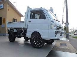 スズキ キャリイトラック タイヤ ホイール 交換 リフトアップ イメチェン 軽トラ ダンプ カスタム 奈良市 ８８ｈｏｕｓｅ ｂｒａｉｎ ｓｔｏｒｍの作業実績2017年09月03日 グーネットピット ダンプ タイヤ ホイール タイヤ