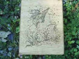 Horsealtar Table Korrigan Dwarf Fairy And Horse Wood Altar Box Norse Mythology Faery Faeries Norse Norse Mythology