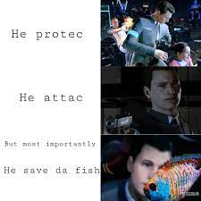 Detroit become human memes comics 103 detroit become. Best Character Fite Me Detroit Become Human Know Your Meme