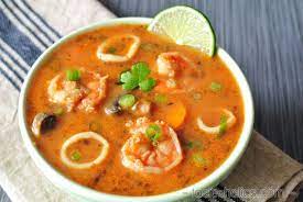 Seafood Soup Recipe Yummly Recipe Seafood Soup Healthy Seafood Soup Recipes Seafood Recipes