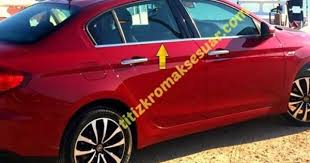Fiat Egea Krom Cam Citasi Aksesuari 4 Parca Paslanmaz Celik Araba Aksesuarlari Aksesuarlar Bagaj