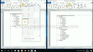 Cara Merapikan Bullets And Numbering Youtube