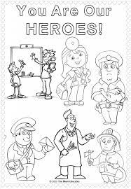 Maybe you would like to learn more about one of these? Free Thank You Key Workers Coloring Sheet Community Helpers Coloring Pages Preschool Units Themes Key Workers