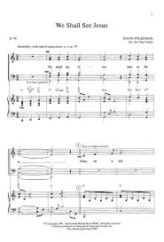We Shall See Jesus Anthem Diane Wilkinson Tom Fettke 9780834192218 Christianbook Com
