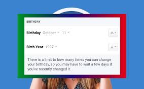 Put cursor over your birthday and click edit you can change your birthdate and then save the changes or if you want to change who can see your birthday click the box on the right hand side with outlines of people on it or the box with a lock in it How To Change Facebook Birthday After Limit Tech Receiver