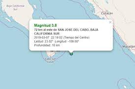 Encuentre aquí articulos sobre viajes y turismo en los cabos, loreto o la paz. Se Registra Temblor De 3 8 Grados Frente A Los Cabos Habitantes Dicen Que Se Sintio Fuerte Bcs Noticias