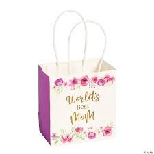 To make her think of you every day, check out practical mother's day gifts, and if you waited until the last minute (she told you not to!), we've got last minute mother's day gifts. Small Mother S Day Gift Bags Oriental Trading