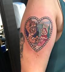 Discover the top 100 best beauty and the beast tattoo ideas including matching his and hers couples tattoos as well as sleeve and quote tattoos. Top 100 Best Beauty And The Beast Tattoos 2021 Inspiration Guide