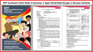 Seri pendidikan anti korupsi yang di terbitkan oleh kpk menyisipkan 9 nilai luhur yang membentuk karakter anti korupsi yaitu, jujur, disiplin, tanggung jawab, kerja keras, berani, mandiri, sederhana, adil dan peduli. Rpp Kurikulum 2013 Kelas 3 Semester 1 Tapel 2019 2020 Dengan 5 Muatan Karakter Guru Literasi