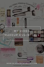 my video makeup essentials