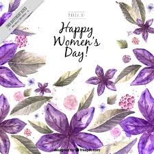 Download Free Watercolor Purple Flowers Woman S Day Background Svg Dxf Eps Png Free Download Cut Files Svg Png Dxf