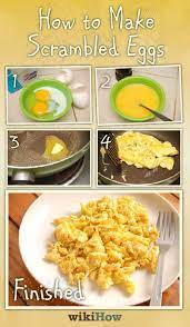 4 Steps To Make Scrambled Eggs Scrambled Eggs Food Beautiful Food