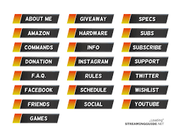 Find a twitch panel design maker for hire, and get your custom twitch panel design project done remotely online. Twitch Panels Loading Streamingguide Net