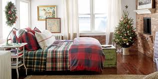 The monochrome rooms in gray and white on the other side can be decorated in an elegant farmhouse. 25 Best Christmas Bedroom Decor Ideas Holiday Bedroom Decorations