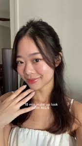 Never neglect sunscreen! 2-in-1 blush is the best whenever im short of time  #ThinkSustainabilityBeBeautiful #ALLIEChronoBeauty #fyp