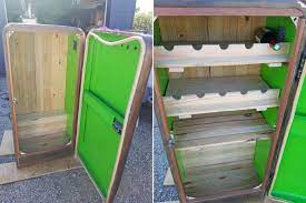 Creative ways to reuse your old refrigerator (and what not to do with it!). 15 Practical Ideas To Turn Old Refrigerators Into Something Useful Old Refrigerator Vintage Refrigerator Refrigerator