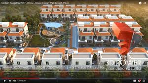 Modern Bungalow 2017 Home House Design Walkthrough Video Youtube