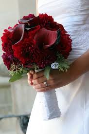 Pretty Dark Red Bouquet Tags Just Bloomed Florals Bridal Bouquet Hand Held Rib Flower Bouquet Wedding Beautiful Wedding Flowers Red Wedding Flowers Bouquet