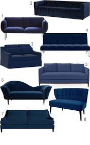 Blue Velvet Loveseat Archives Stylecarrot