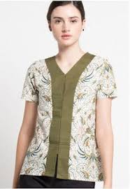Katalog Baju Batik Pakaian Gaun Batik Model Pakaian