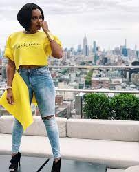 Discover the latest collection from simmons beauty by angela simmons. Angela Simmons Is Living Her Best Life In The Muehleder Slashed Sweats