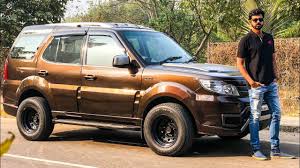 Off to the side, the changes are more visible. Tata Safari Storme Modified The Real Suv Faisal Khan Youtube