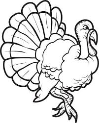 Printable Turkey Coloring Page For Kids Turkey Coloring Pages Animal Coloring Pages Thanksgiving Coloring Pages