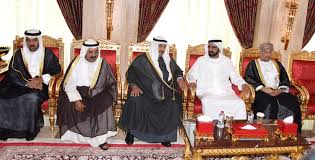 كونا ممثل سمو امير البلاد يقدم واجب العزاء للشيخ محمد بن راشد عام 20 09 2015