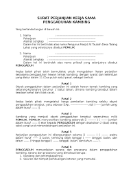 Siapa saja pastinya selalu melakukan kerjasama untuk semakin memperluas link ataupun sebagai bentuk kerjasama dalam hal pekerjaan. Surat Perjanjian Kerja Sama Msjd Talng Lakat Masyarakat