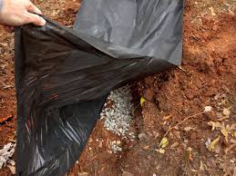 French drain next to patio. How To Install French Drains Hgtv