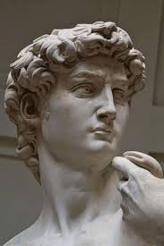 The amazing details of David's left hand by Michelangelo. Michelangelo's  David is celebrated not just for its grandeur, but for its astonishing  anatomical precision, nowhere more evident than in the detail of