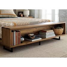 Atwood Queen Bed With Bookcase Reviews Crate And Barrel In 2020 Bookshelf Bed Bed Frame With Storage Queen Bed Frame Diy