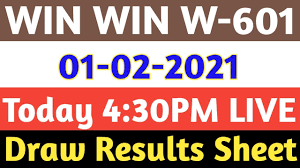 Kerala lottery is one of the most famous and popular lottery of india. 01 02 2021 Win Win W 601 Lottery Result Today Kerala Lottery Result Today 01 02 2021 Mkts Chart Youtube