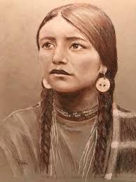 Tribal." 9x12" ink and graphite