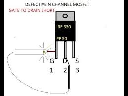 Checking Mosfet Very Simple Using Continuity Tester How To Check Mosfet Youtube Electronics Projects Diy Electronic Circuit Projects Diy Electronics