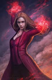 Thoroughly enjoyed the wandavision tv series. Scarlet Witch Fan Art By Eria Narva Marvelstudios