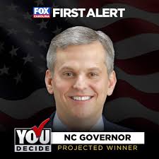 BREAKING: Democrat Josh Stein wins North Carolina governor's race, beating  Republican Mark Robinson, AP projects  https://www.foxcarolina.com/2024/11/06/live-election-results-polls-close-south-carolina-georgia/