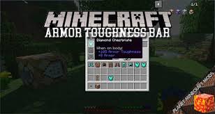 This is the blue armor icon that diamond and netherite armor give, but not iron armor. Armor Toughness Bar Mod 1 16 5 1 15 2 1 12 2 Dlminecraft Download And Guide Into Minecraft Mods