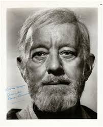 star Wars" Obi Wan Kenobi Actor Sir Alec Guinness