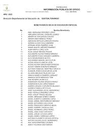 INFORMACIÓN PÚBLICA DE OFICIO